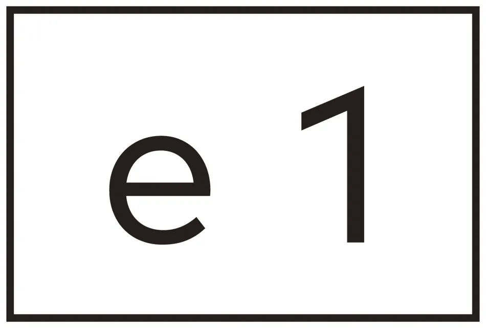 Prüfzeichen EU-Typgenehmigung